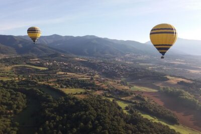 Balloon Ride over Catalonia with optional Pick-up from Barcelona
