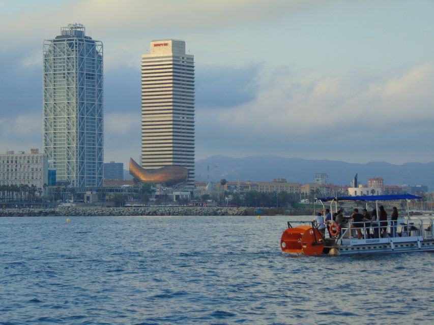 Barcelona: 1.5-Hour Private Scenic Pedal Boat Tour - How the Pedal Time Feels: Private Pace, Engine Backup, and Drink Breaks