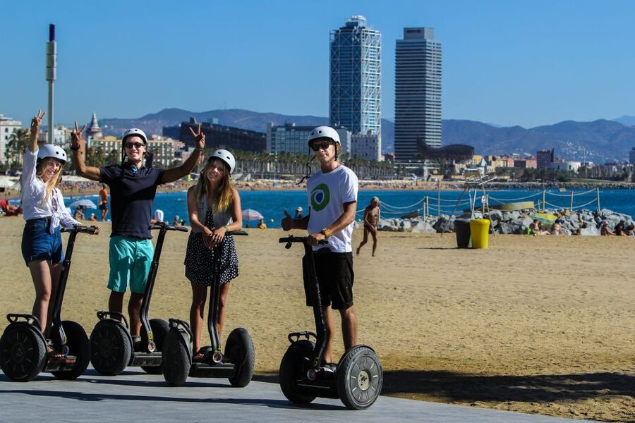 Barcelona: 1-Hour Short Panoramic Segway Tour - The route game plan: Port Vell, Drassanes, and the harbor core