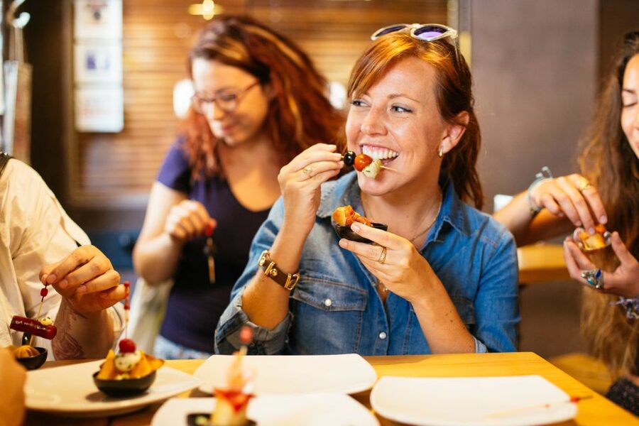Barcelona: 2-Hour Bites & Flavors Private Food Tour - Getting started at Café Catalina, then walking with purpose