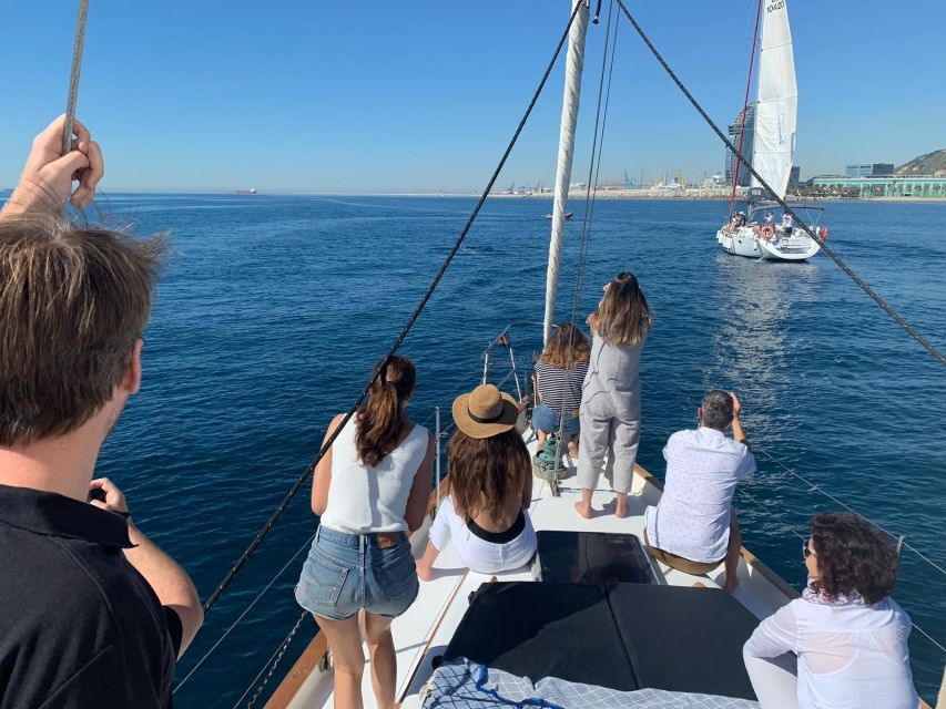 Barcelona: 2-Hour Sailboat Tour with Paddle Boarding - What you’ll spot from the water: Sagrada Familia, Montjuic, Torre Agbar