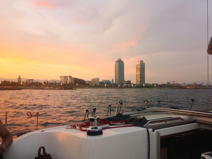 Barcelona: 2-Hour Sunset Sailboat Trip - Winter sailing: bring a jacket, plan for cooler water