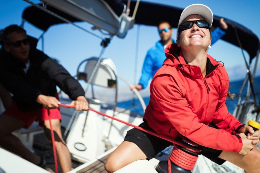 Barcelona: 3-Hour Sailing Course - Port Olímpic meeting point, where the trip starts