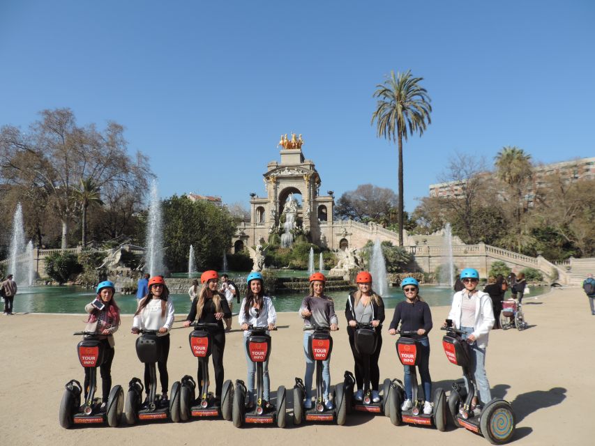 Barcelona: 3-Hour Segway Sightseeing Tour - Arc de Triomf and the finish with a sense of flow