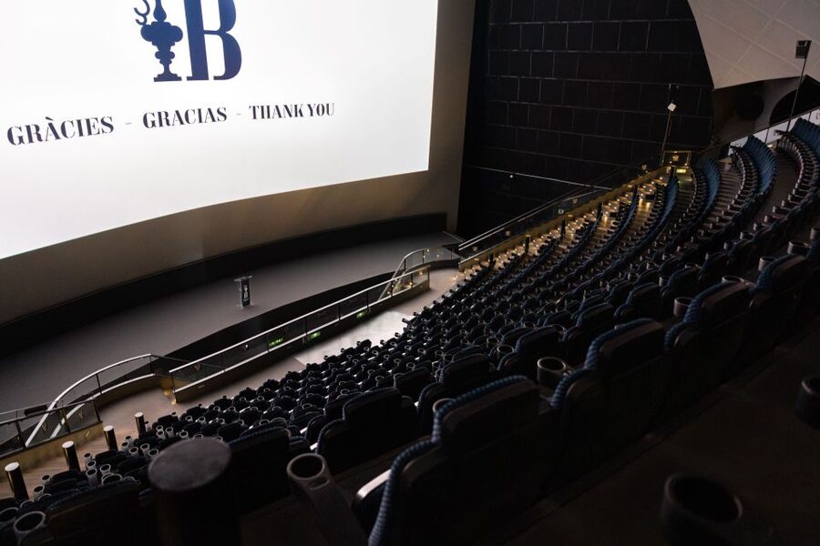 Barcelona: America's Cup Experience Entry Ticket - The IMAX auditorium and One Hell of a Battle on Spain’s largest screen