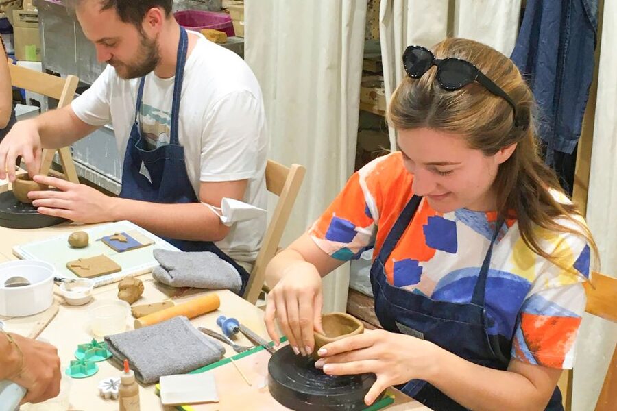 Barcelona: Artisan Ceramic Cup or Vase Making Workshop - Where you’ll go: Poble Sec’s Taller Gingell studio, in an old street-front space