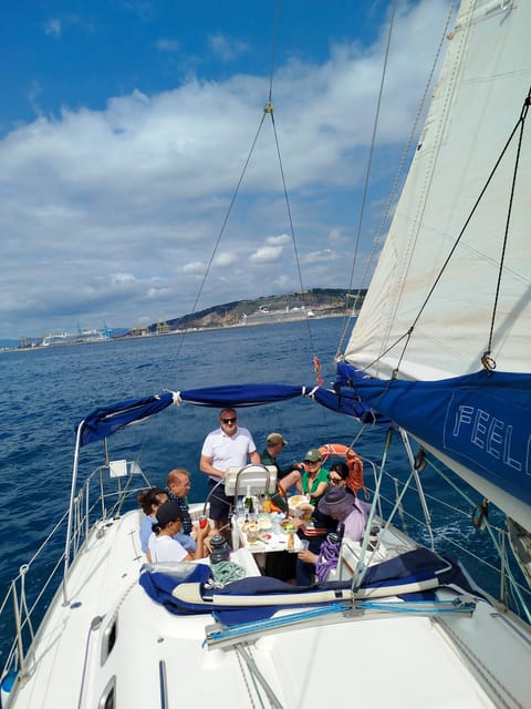 Barcelona Badalona : Sailboat Tour, Snacks, Drinks, Swimming - Special Moments: Birthday, Proposal, and Group Celebrations