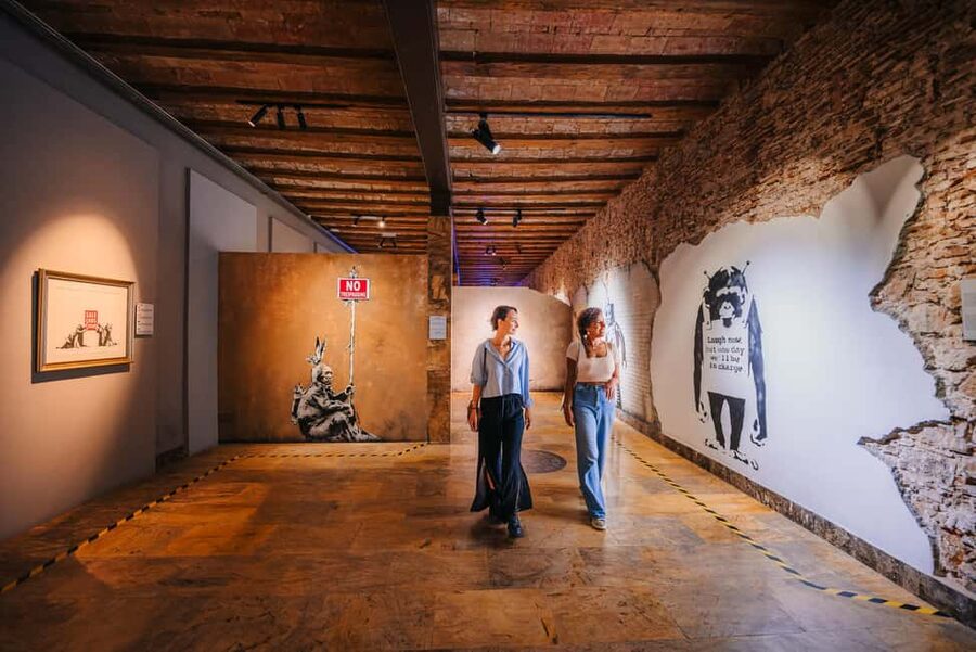 Barcelona: Banksy Museum, Permanent Exhibition Ticket - What I love in this exhibit: volume, variety, and thoughtful presentation