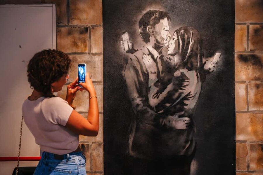 Barcelona: Banksy Museum, Permanent Exhibition Ticket - The host and the small-group feel