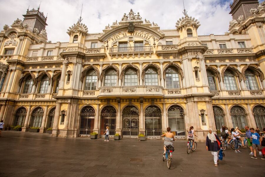Barcelona Beach 3-Hour Bike Tour - Forum to Poble Nou: how the coast transitions into the city