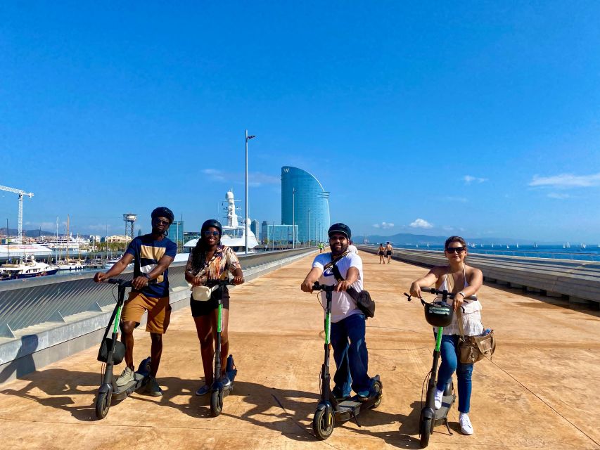 Barcelona: beach E-bike or E-Scooter Tour - Key highlights to know before you go