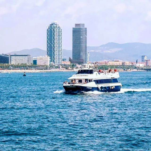 Barcelona: Boat Tour in Las Golondrinas - Key points before you go