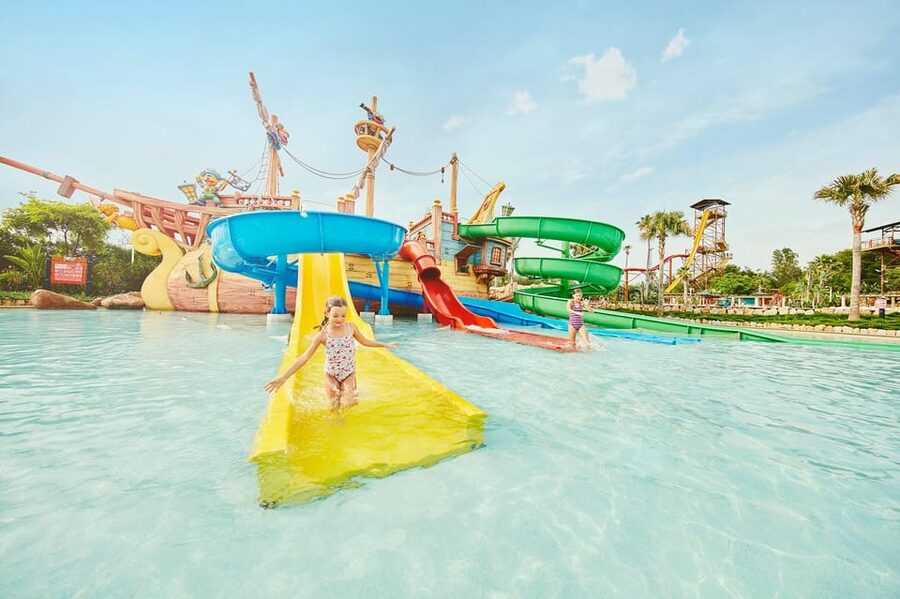 Barcelona: Caribe Aquatic Park Full-Day Ticket with Transfer - Entering PortAventura Caribe Aquatic Park: Size, Theme, and the Real Vibe