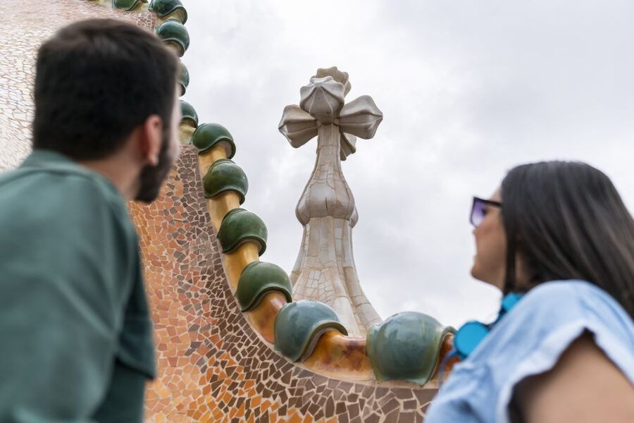 Barcelona: Casa Batlló Be The First Entry Ticket - The New Interiors and Architectural Wow: Kengo Kuma, Marble, Mapping, Store