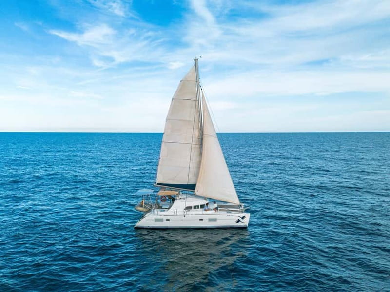 Barcelona: Catamaran Cruise w/ Sailing, Wine, & Tapa - Views That Land: Sagrada Familia, Beachfront Barcelona, and Photo Angles From Sea Level