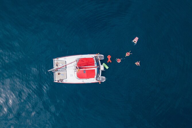 Barcelona Catamaran Cruise with Tapa & Drink Included - The crew and the onboard vibe, from Christian and Sandra to Bruno and Eloise