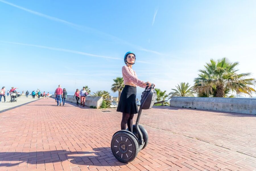 Barcelona: City and Seafront Guided Segway Tour - Somorrostro beach and Barceloneta area, seaside stops that still feel focused