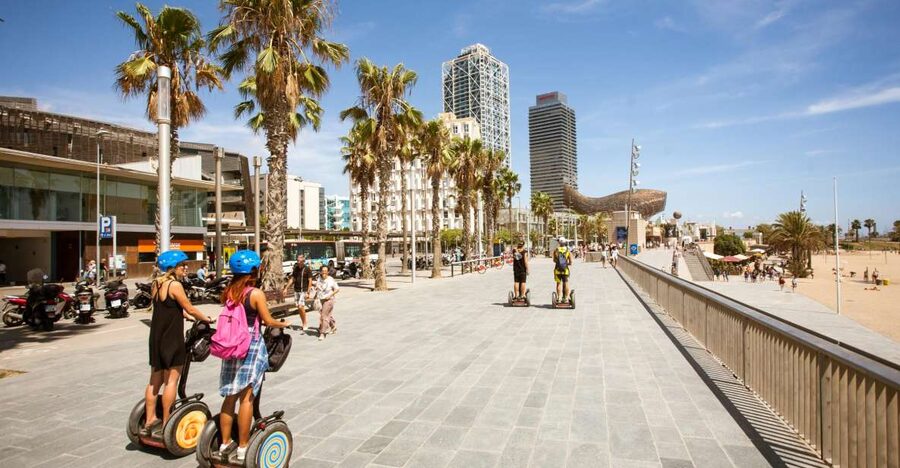 Barcelona: City Highlights Guided Segway Tour - Meeting at Carrer del Correu Vell, then getting your balance right