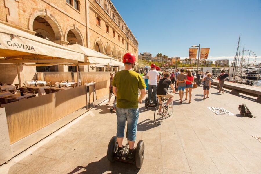 Barcelona: City Highlights Segway Tour - Barceloneta and the Mediterranean: beach views that actually connect to the city