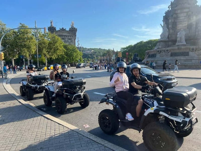 Barcelona: City Sights Electric Quad Tour - Can You Drive the Quad? License Requirements You Must Check