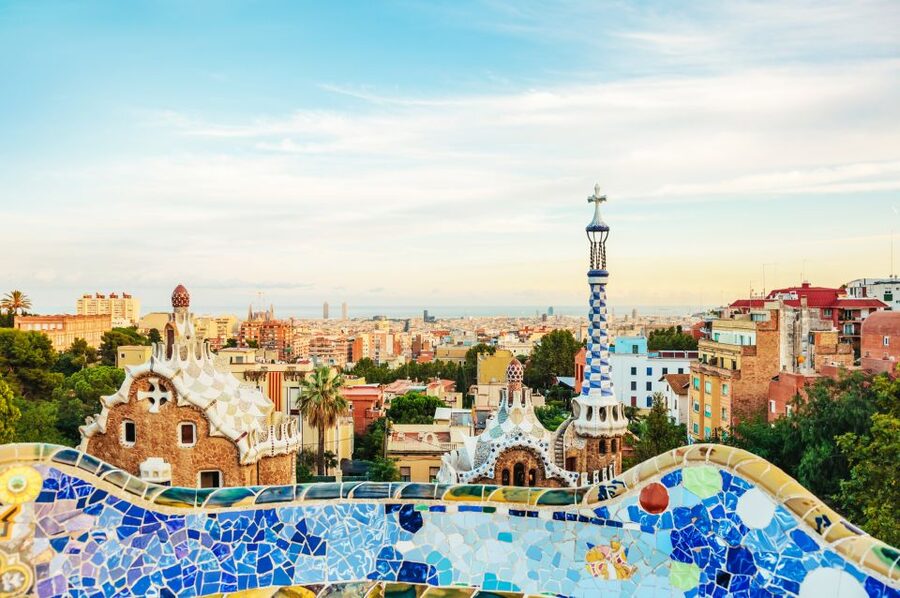 Barcelona: City Sightseeing Hop-On Hop-Off Bus Tour - Route Blue: modernist Barcelona, Park Güell, and football at Camp Nou