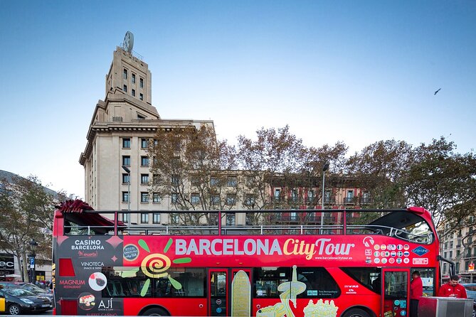 Barcelona City Tour Hop-On Hop-Off with Optional Boat - Onboard Audio in Multiple Languages, Plus Hearing Assistance