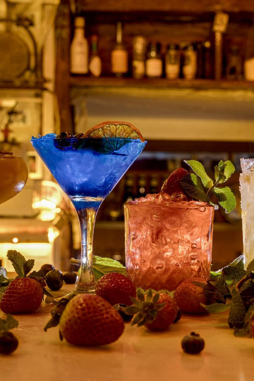 Barcelona: Cocktail Making Class with Tapas - Choosing cocktails from a 60+ menu, then perfecting four