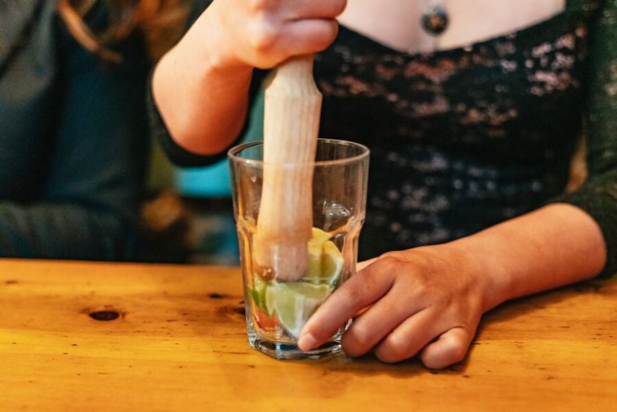 Barcelona: Cocktail Master Class by Mixologist with Tapas - Where it happens: private bar corner in central Barcelona
