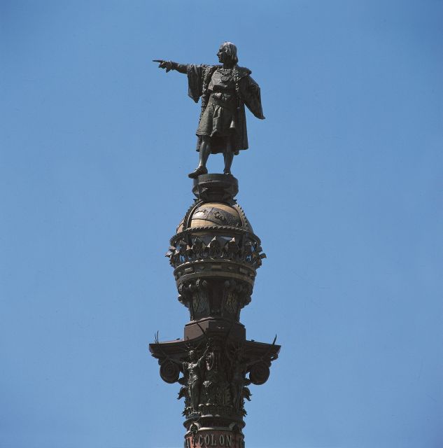 Barcelona: Columbus Monument - 1888 Exposición Universal: What You’re Standing On Before You Look Out