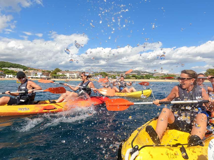 Barcelona: Costa Brava Kayak and Snorkel Tour with Lunch - Key highlights worth showing up for