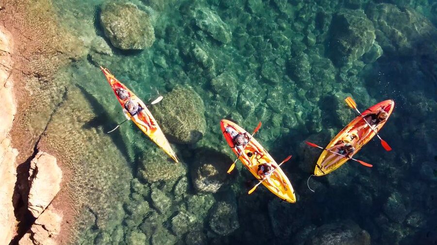 Barcelona: Costa Brava Kayak, Snorkel & Cliff Jump & Lunch - Cliff Jumps Off the Reef: Safe, Optional, and Surprisingly Fun