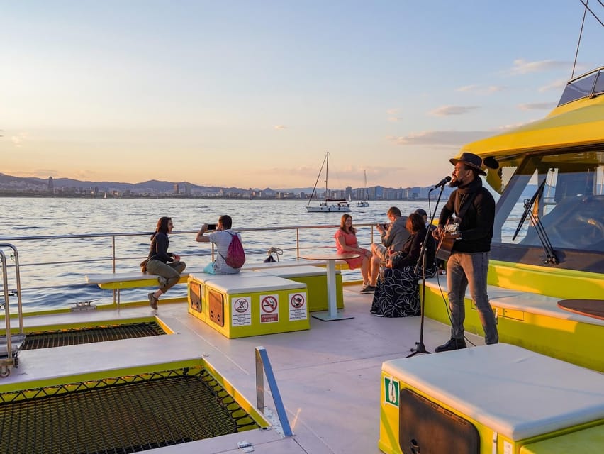Barcelona: Daytime or Sunset Catamaran Cruise with Music - Photo-Friendly Corners and the Best Way to Work the Skyline View
