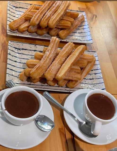 Barcelona: Experience the Best Churros with Hot Chocolate - Your tasting order: plain, sugar, then cinnamon, anise, vanilla
