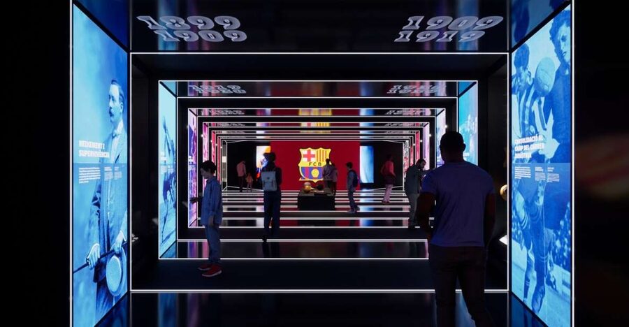 Barcelona: F.C. Barcelona Museum Immersive Guided Tour - FC Barcelona Museum and Camp Nou Live, in plain terms
