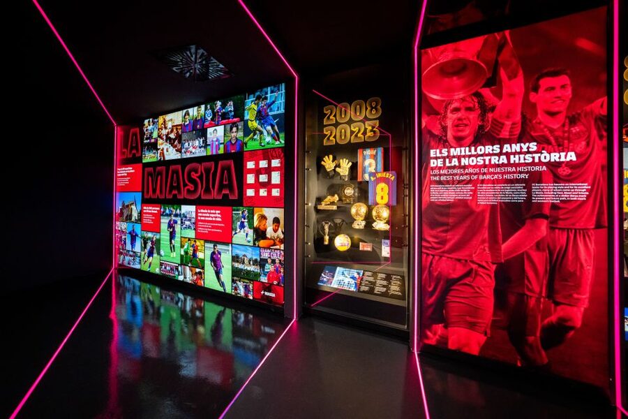 Barcelona: FC Barcelona Museum "Barça Immersive Tour" Ticket - More than Achievements and how goal moments become sound and light