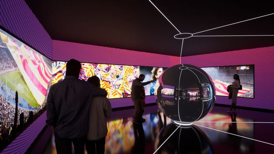 Barcelona: FC Barcelona Museum Private Tour - Inside Espai Barça: the first spaces and 18 interactive stops