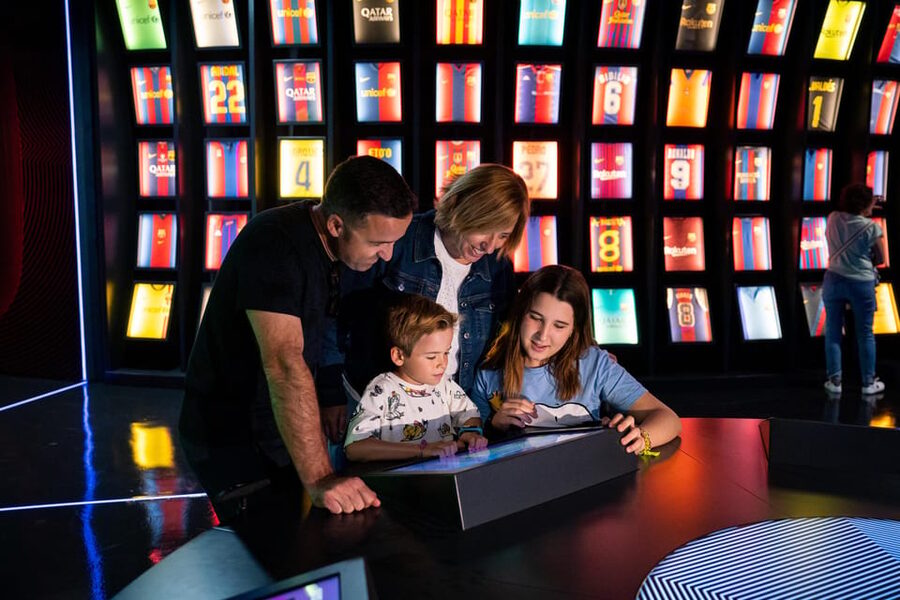 Barcelona: FC Barcelona Museum Total Experience Pass - More than Achievements, then Camp Nou Live 360-degree show