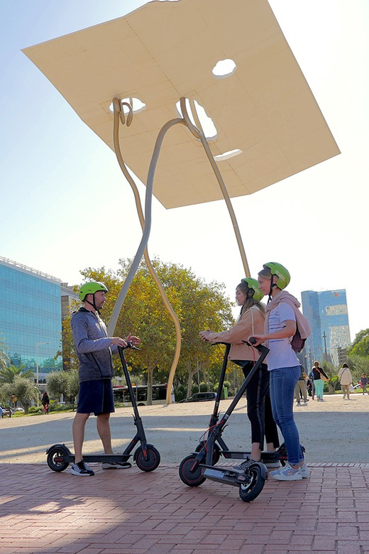 Barcelona: Gaudi Highlights Guided Tour by Electric Scooter - Beaches stretch to Port Fòrum: different shorelines, same easy pacing