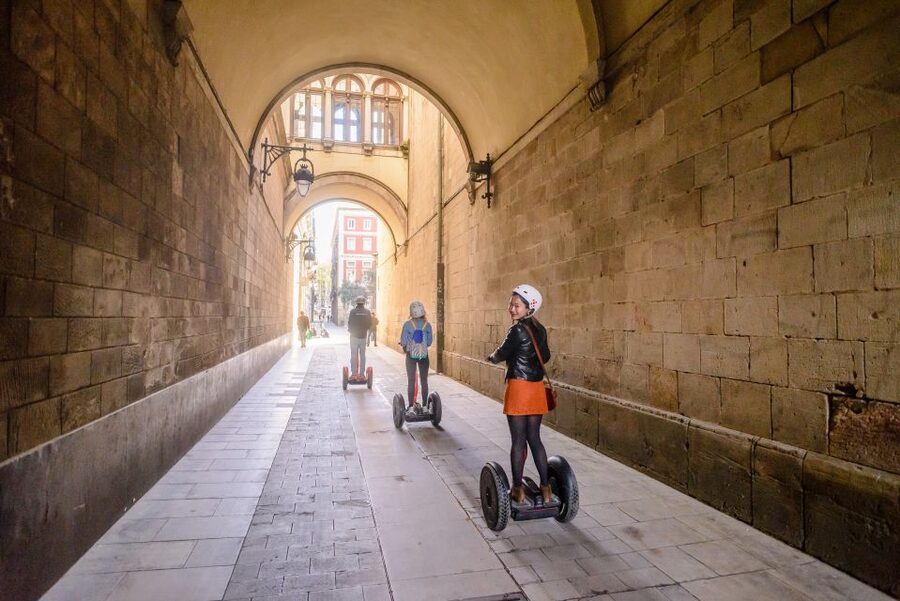 Barcelona Grand 2-Hour Segway Tour - The route from Port Vell to La Barceloneta: a salty side of Barcelona