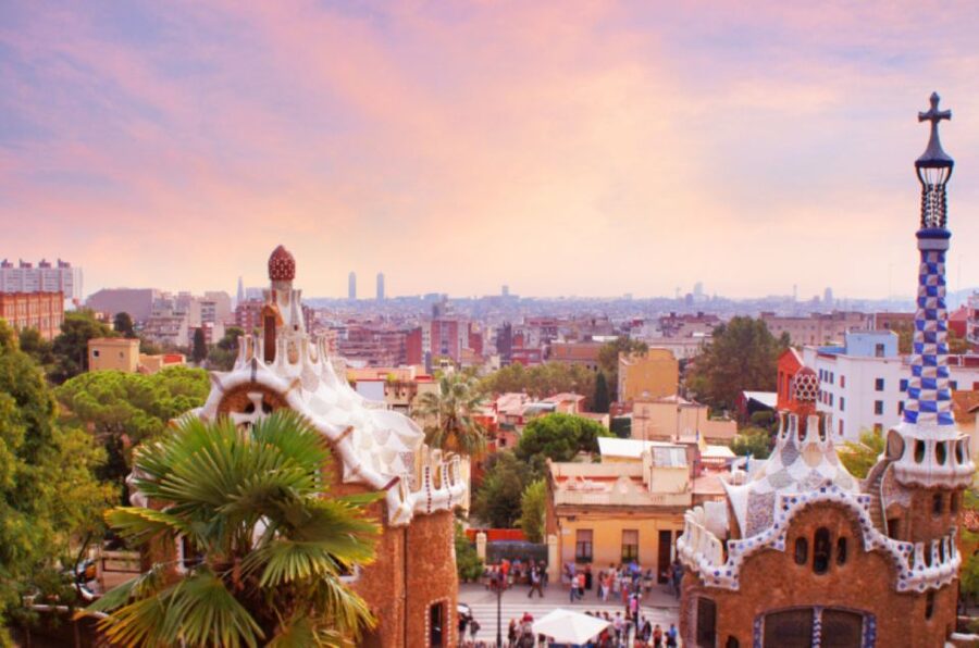 Barcelona: Guell Park Small-Group Tour & Dragon Stairway - Hilltop views and the best “sit and take it in” moment