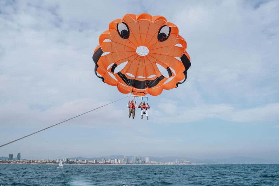 Barcelona: Guided Parasailing Experience - The speedboat run-out: getting your bearings with the Mediterranean breeze