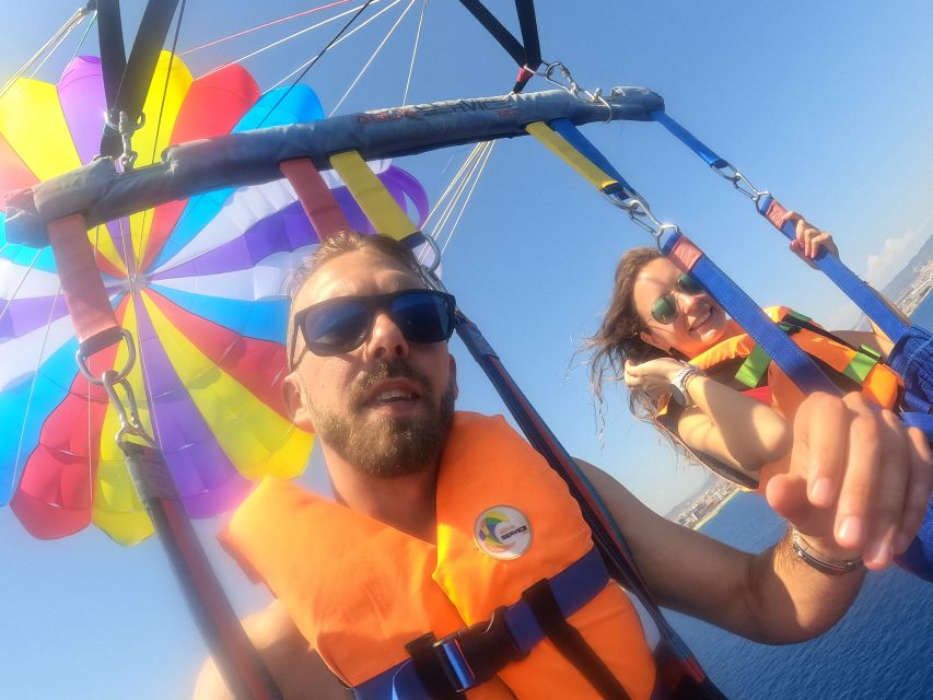 Barcelona: Guided Parasailing Experience - Check-in, getting suited up, and what the crew does before lift-off