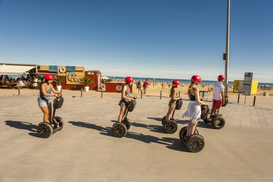 Barcelona: Guided Segway Tour - St. Mary of the Sea and Basilica of Our Lady of Mercy: Quick Stops That Still Add Meaning