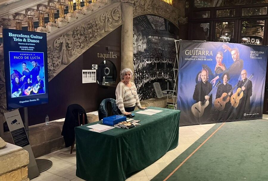 Barcelona: Guitar Trio & Dance @ Palau de la Música - What happens during the 1.5-hour show