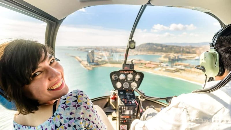 Barcelona: Helicopter Flight over Barcelona's Coastline - Why a short helicopter hop makes sense in Barcelona