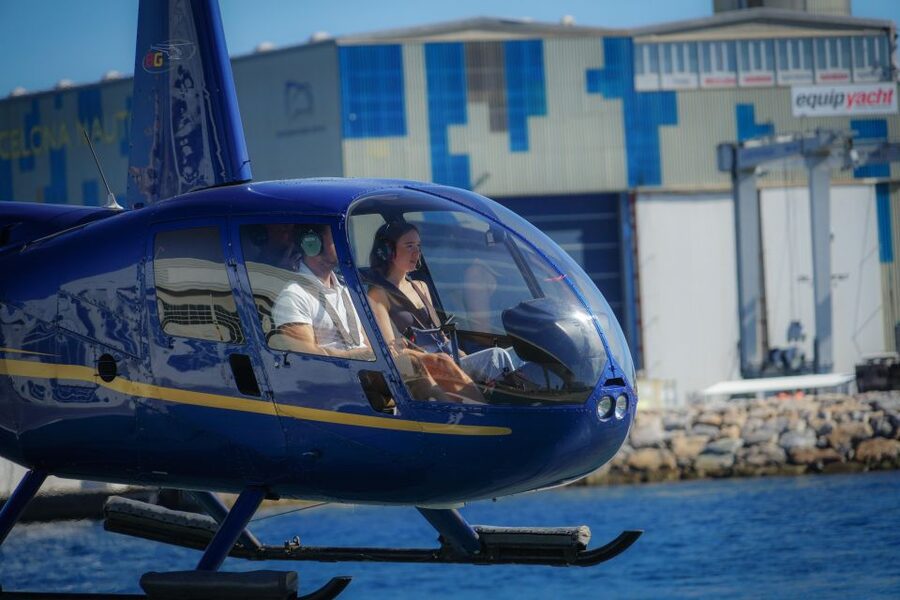 Barcelona: Helicopter Flight with Optional Yacht Cruise - The helicopter ride options, from 7 minutes to the Monserrat upgrade