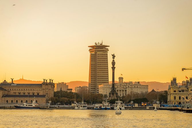 Barcelona Helicopter, Sailboat & Old Town Private Walking Tour - Old Port Boat Return: Calm Water After Big Views