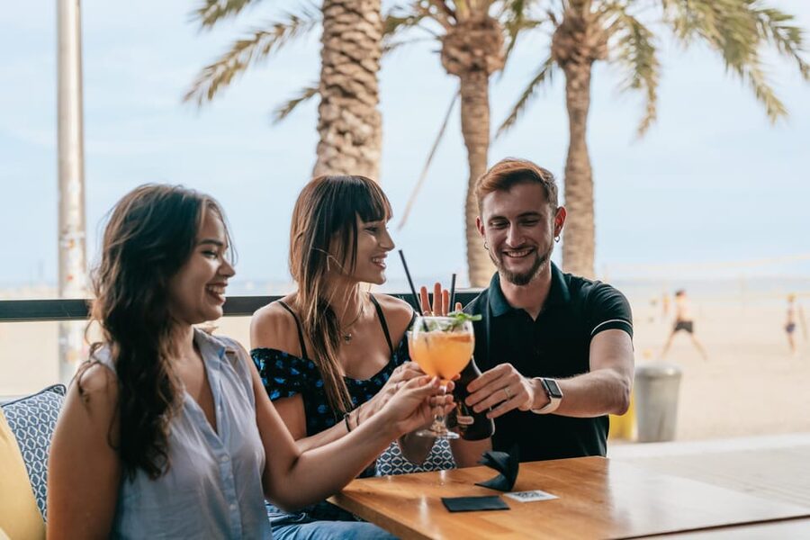 Barcelona: Icebar experience, located at the beach !! - Arriving at Pg Maritim de la Barceloneta: Where It Fits in Your Day