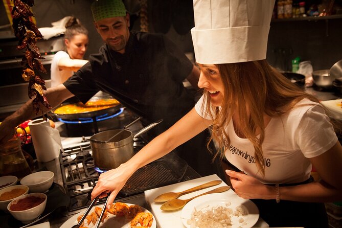 Barcelona Interactive Spanish Cooking Experience - Chef Personalities You Might Encounter (Andrea, Kako, Luca, Juan)