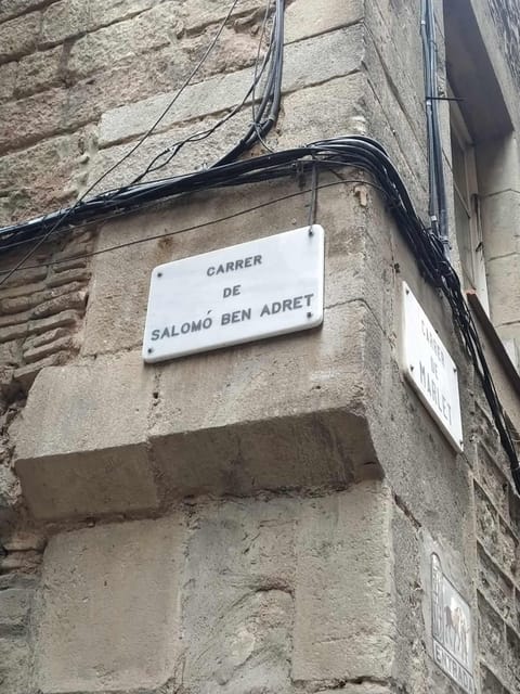 Barcelona: Jewish Tour by a Jewish guide - The House of the Rashba, and Why This Area Still Matters